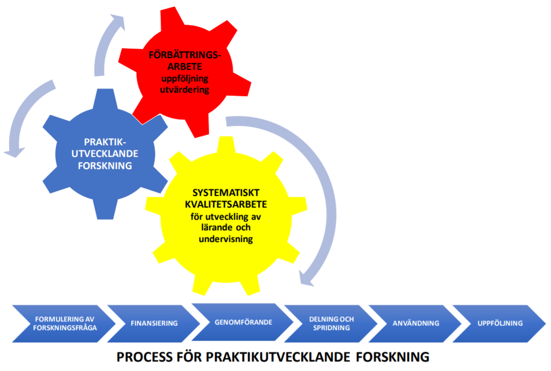 Process för praktikutvecklande forskning